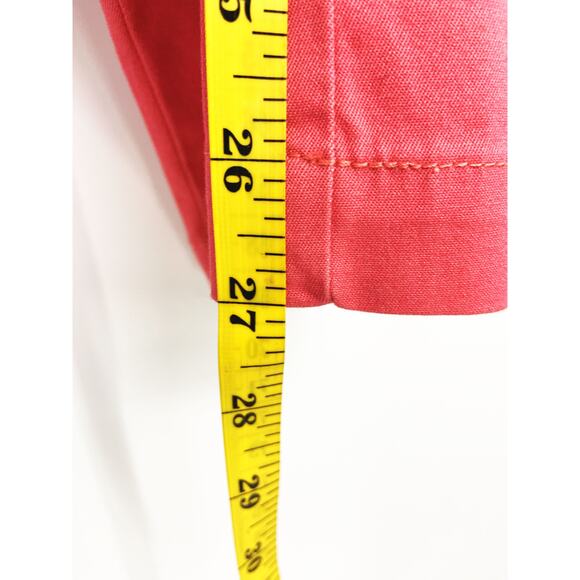 Breaker Pant Vineyard Vines Jetty Red Khaki Stretch Size 16 NWT - Picture 7 of 7